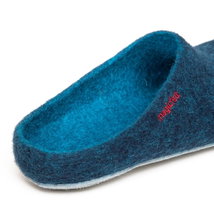 Gottstein Hausschuhe Magicfelt 701 (100% Wolle) dunkelpetrol (Größe 36-42)